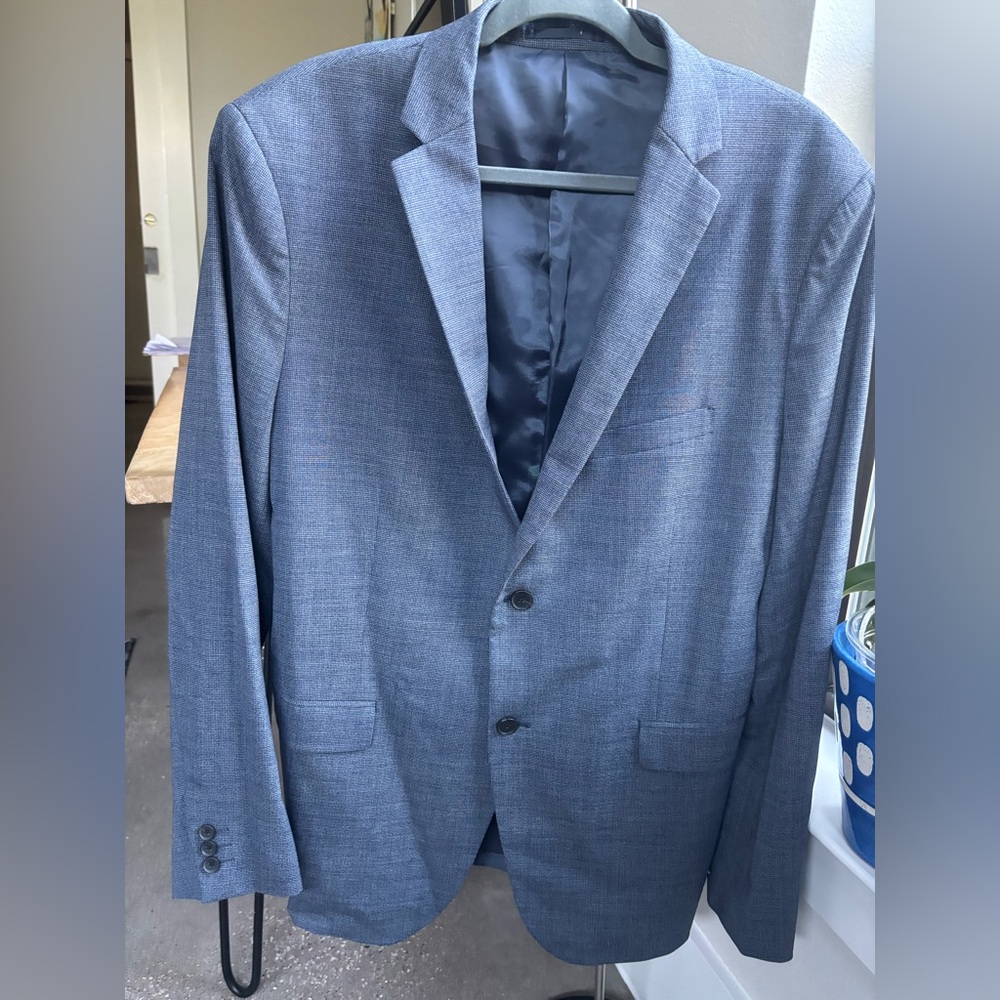 Theory Men's Slate Blue Blazer